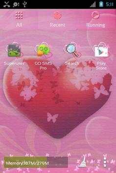 Theme Hearts for GO Launcher screenshot 7