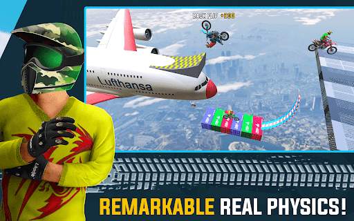 Crazy Bike Racing Stunt Game screenshot 11