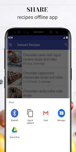 Dessert recipes free app offline with photo. screenshot 5