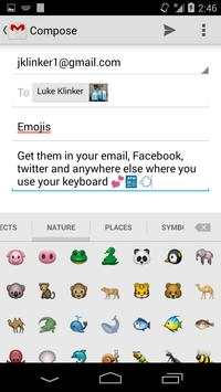 Sliding Emoji Keyboard - iOS screenshot 3