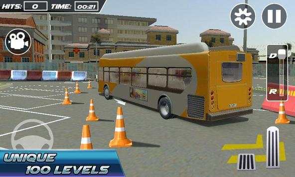Bus Driver Bus Parking 2017 screenshot 1
