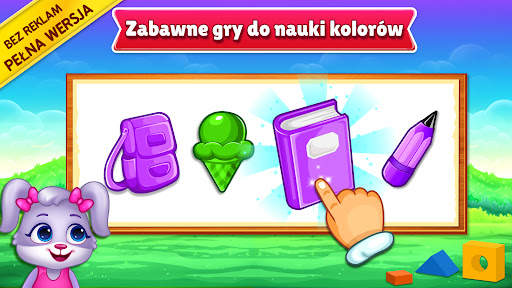 Dzieci Kolorowanie: Kolory Gry screenshot 1