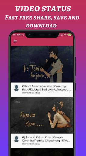 Uvideo Status : status maker screenshot 2