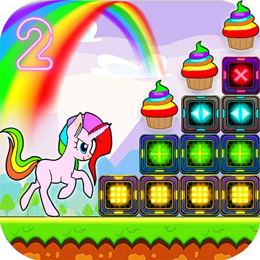 Unicorn Dash Attack 2: Neon Lights Unicorn Games mlp games 2.8.107