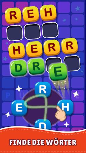 Wortsuche Spiel auf Deutsch screenshot 1