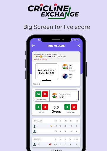 Cricline Exchange Cricket Line screenshot 4