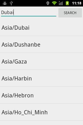 World Time Zone Converter screenshot 6