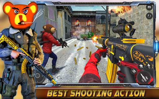 Teddy Bear Gun Shooting Strike: Sniper Shooting screenshot 4