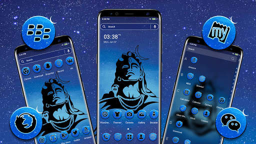 Lord Shiva Theme Launcher screenshot 4