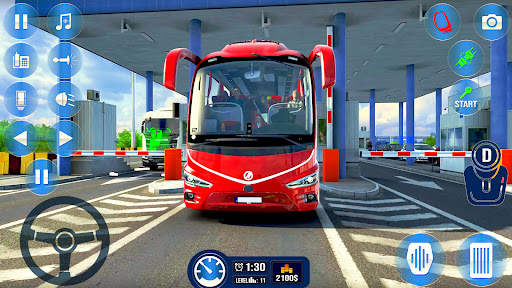 City Bus Drive Coach Simulator screenshot 1