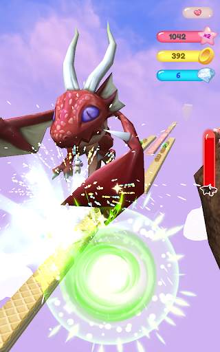 Princess Unicorn: Dragon Escape screenshot 13