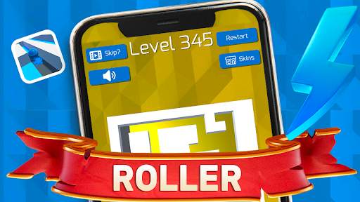 Roller Splash 3d : Split ball paint and roll sky screenshot 1