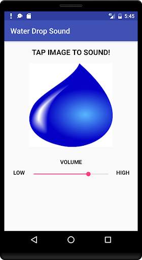 Water Drop Sound screenshot 1