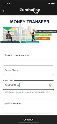 ZumbaPay - Recharges, Pay bills & Money Transfer screenshot 3