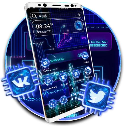 Digital Hi-Tech Theme Launcher 1.3.0