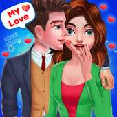 High School Love Story - My First Love Crush Date logo