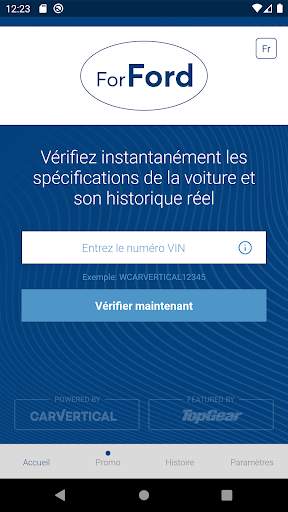 Check Car History for Ford screenshot 1