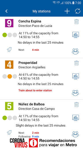 Metro de Madrid Official screenshot 6