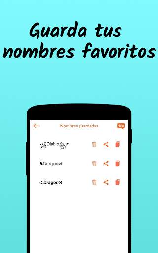 Aplicación de apodo screenshot 5