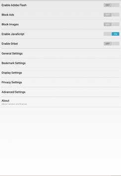 3G Fast Internet Browser screenshot 4