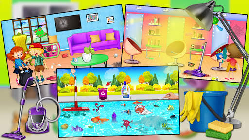 Girl House Cleaning Home Clean screenshot 5