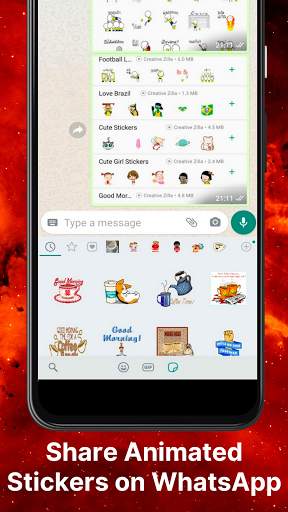 Animated/GIF Love Stickers for WhatsApp screenshot 4