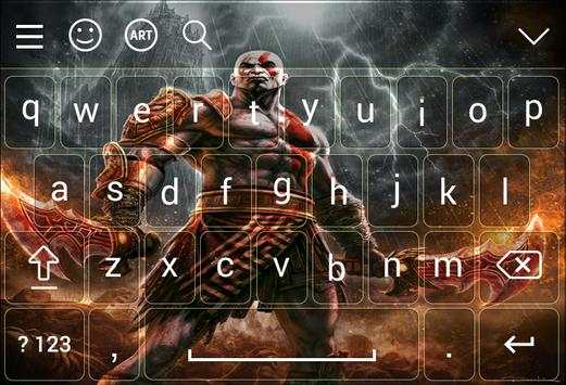 Keyboard for Kratos of God Of War screenshot 6