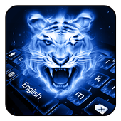 Flaming Tiger Typewriter icon