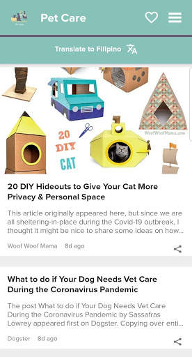 Pet Care: Pet Health News&Tips screenshot 3