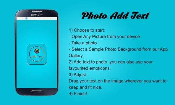 Photo Add Text screenshot 1