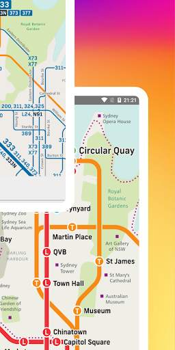 Sydney Metro, Train, Bus, Ferry Map Offline screenshot 5