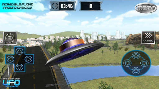 UFO Driving in City Simulator screenshot 3
