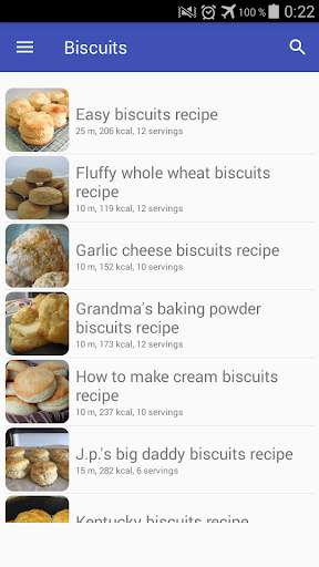 Biscuits recipes with photo offline screenshot 6