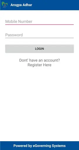 Arogya Adhar screenshot 2