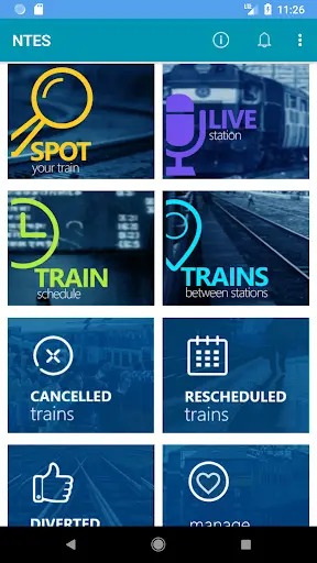 NTES - for RAIL SAARTHI screenshot 1