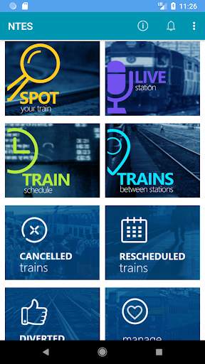 NTES - for RAIL SAARTHI screenshot 1