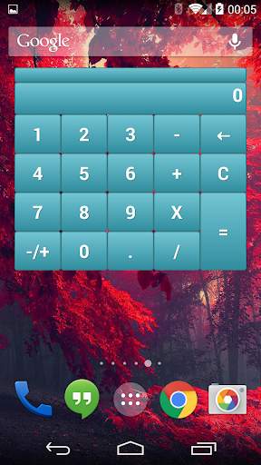 Calculator Widget Lite screenshot 2