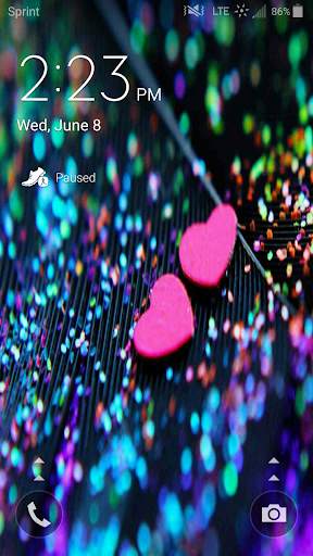 Girly Lock Screens 4 تصوير الشاشة