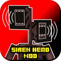 Siren Head mod for Minecraft logo