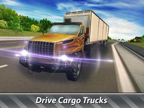 18 Wheeler Cargo Truck Driving screenshot 5