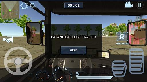Realistic Truck Simulator - New City screenshot 2