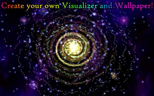 Galaxy Journey - Music Visualizer & Live Wallpaper screenshot 3