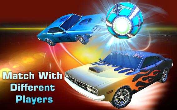 Rocket Car Crash Soccer Ball Stadium Football Game screenshot 2