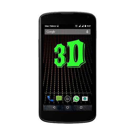 3D LED My Name Live Wallpaper screenshot 2