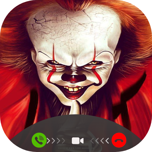fake video call from penny the clown icon