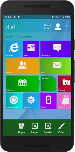 Metro UI Launcher 10 Pro screenshot 3