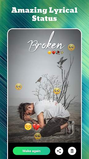 Lyrical Video Maker App: Moito screenshot 2