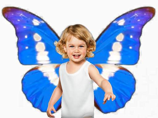 Angel Video Editor: Add Wings Animation on Photo 2 تصوير الشاشة