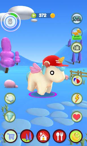 Talking Unicorn screenshot 1
