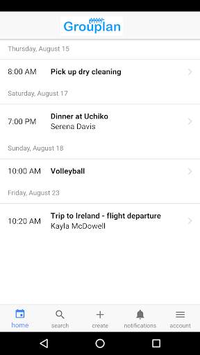 Grouplan: Social Planner & Chat screenshot 2